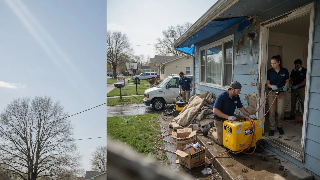 Basement Flood Cleanup in New Richmond, WV near me